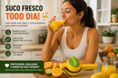 Espremedor de Limão e Laranja Manual Giratório – Alta Eficiência